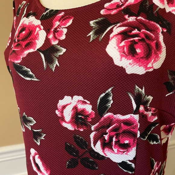 Floral fit and flare dress - Picture 6 of 11